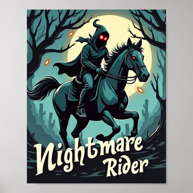 Nightmare Rider Poster (Framsidan)