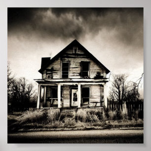 Nightmare Shadows: Unveiling of the Cursed Town Poster