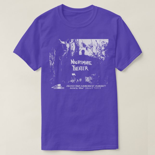 Nightmare Theater med Sammy Terry T Shirt (Design framsida)