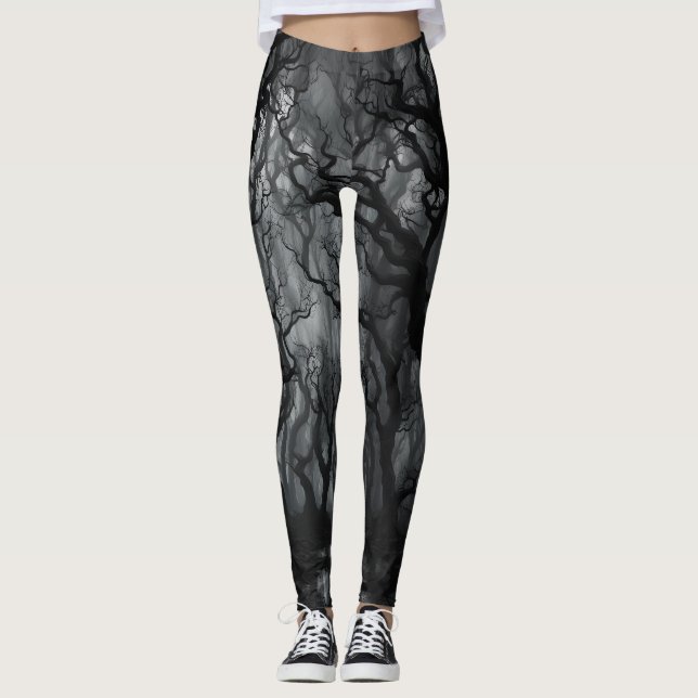 Nightmare Träd Leggings (Framsida)