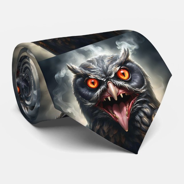 "Nightmare Vingar: Fanged Vampyre Uggla" Slips (Rullad)