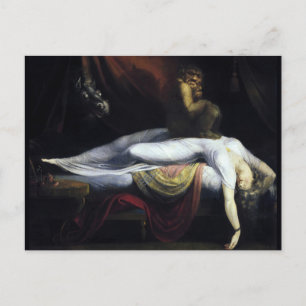 Nightmartavlan av John Henry Fuseli Vykort