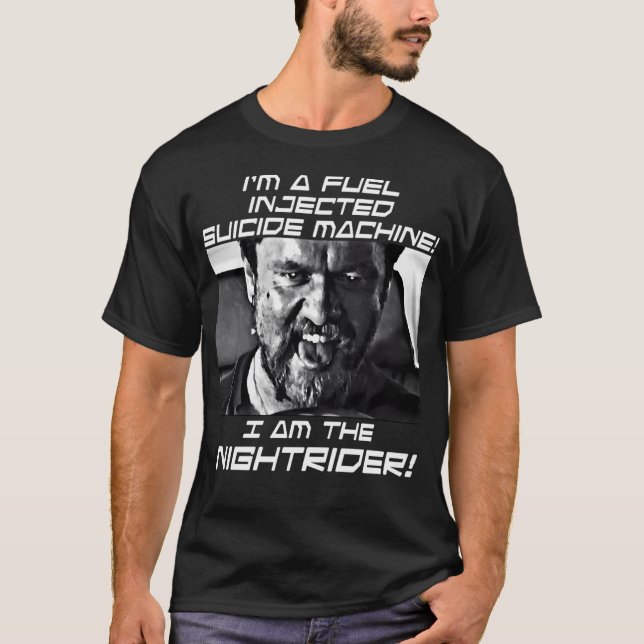 Nightrider T Shirt (Framsida)