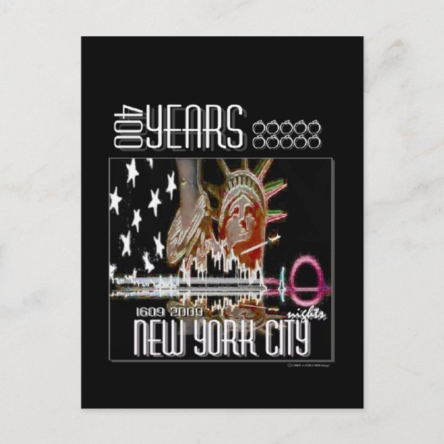 ’NIGHTS’ VYKORT (Framsida)