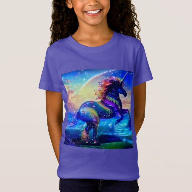 NightScape-Young Girl- T Shirt (Framsida)