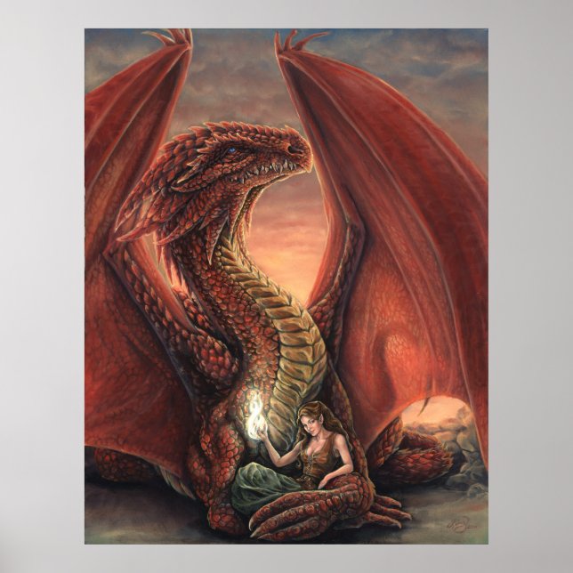 Nightwatch-Kanvastrycket Poster (Framsidan)
