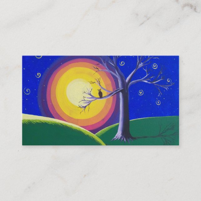 "Nightwatch" visitkortar Visitkort (Framsida)