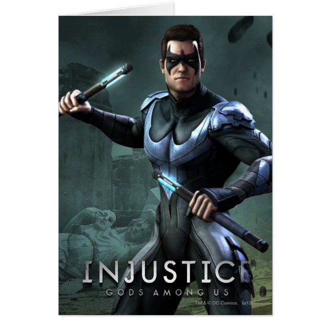Nightwing Hälsningskort (Framsidan)