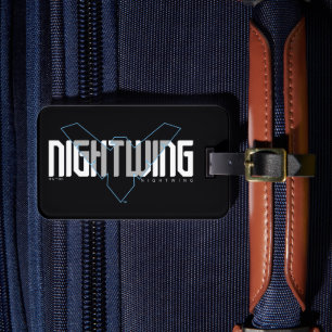 Nightwing Hi-Tech Namn Graphic Bagagebricka