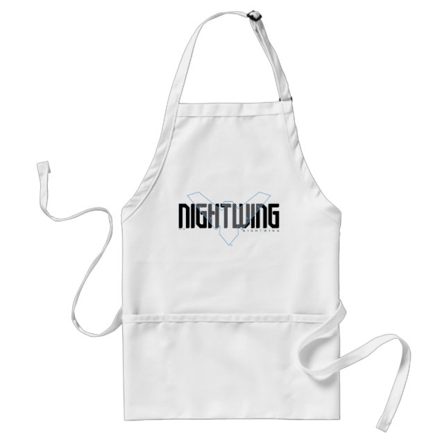 Nightwing Hi-Tech Namn Graphic Förkläde (Framsidan)