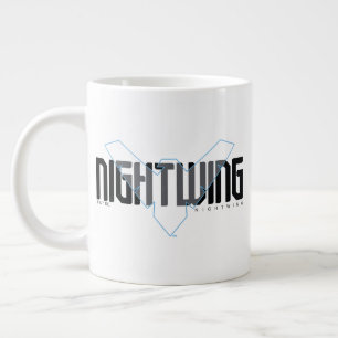 Nightwing Hi-Tech Namn Graphic Jumbo Mugg