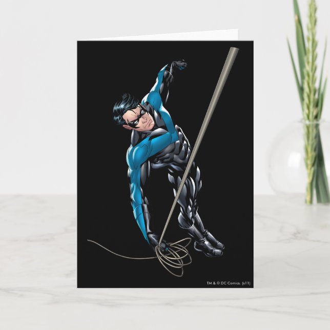 Nightwing med rep kort (Framsida)