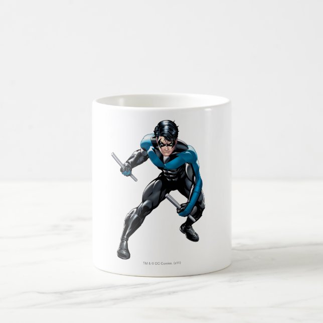 Nightwing med vapen kaffemugg (Center)