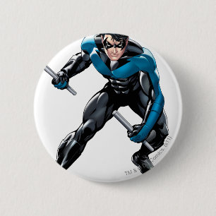 Nightwing med vapen knapp