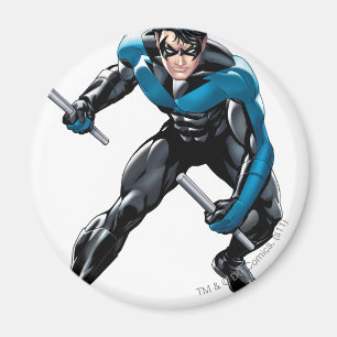 Nightwing med vapen magnet