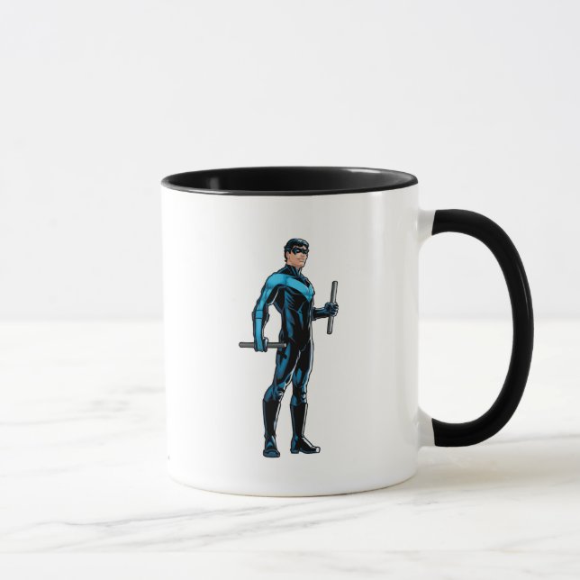 Nightwing ser höger ut mugg (Höger)