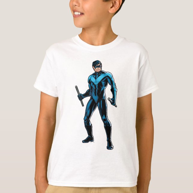 Nightwing Stands T-shirt (Framsida)