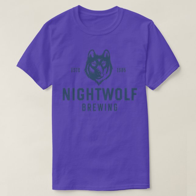 NIGHTWOLF T T SHIRT (Design framsida)
