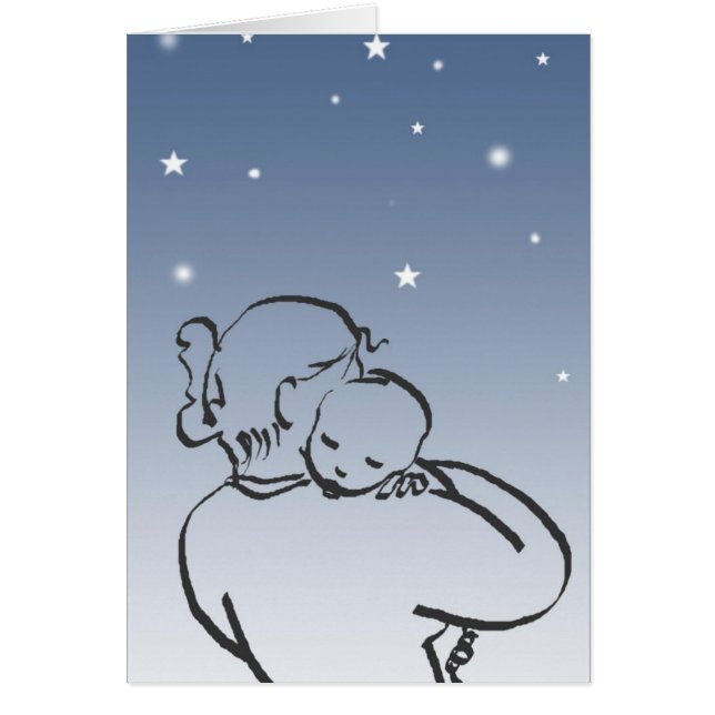 nightynatt hälsningskort (Framsidan)