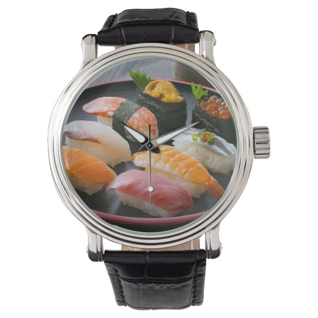 Nigiri Harmony – Timeless Sushi Watch Armbandsur (Framsida)