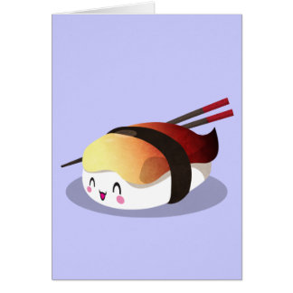 Nigiri Hokkigai Hälsningskort