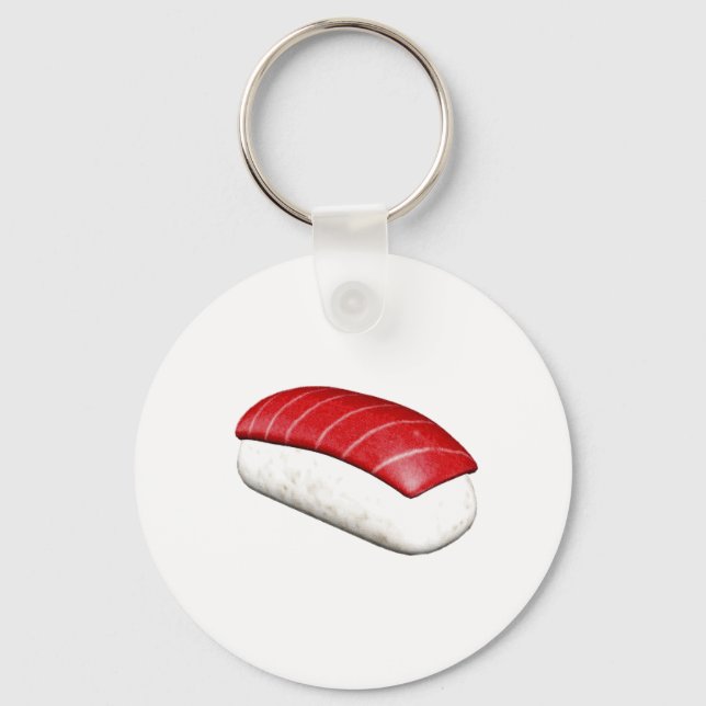 Nigiri Maguro Sushi Nyckelring (Framsida)