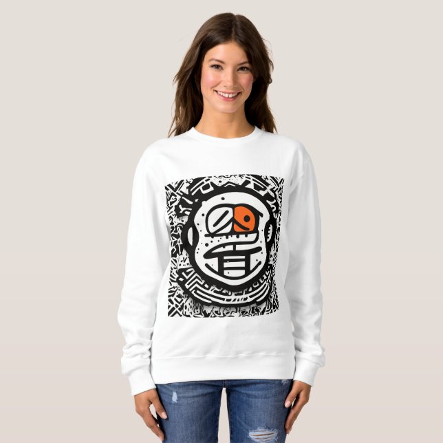 Nigos Boondocks Bape Graffiti Chic T Shirt (Hel framsida)