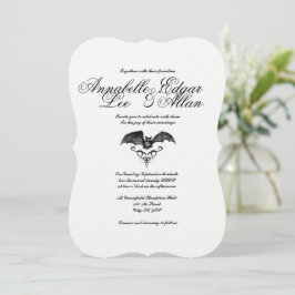 Nigtwings - Elegantens inbjudan till Gothic Weddin