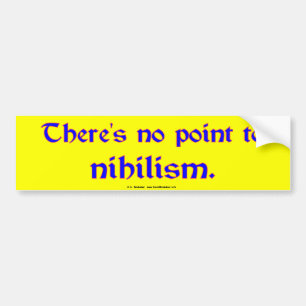 Nihilism Bildekal