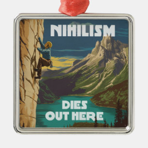 Nihilism dör ut här i Sten under klimatet Julgransprydnad Metall