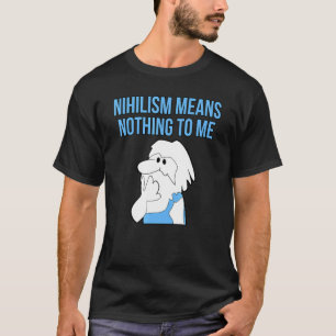 Nihilism Elak ingenting för mig Wi-Fi Thinker Wi T Shirt