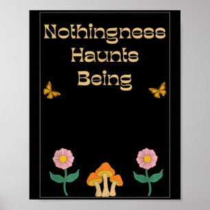 Nihilism-filosofi quo i Nothentialism Poster