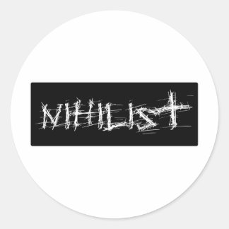 Nihilist Runt Klistermärke