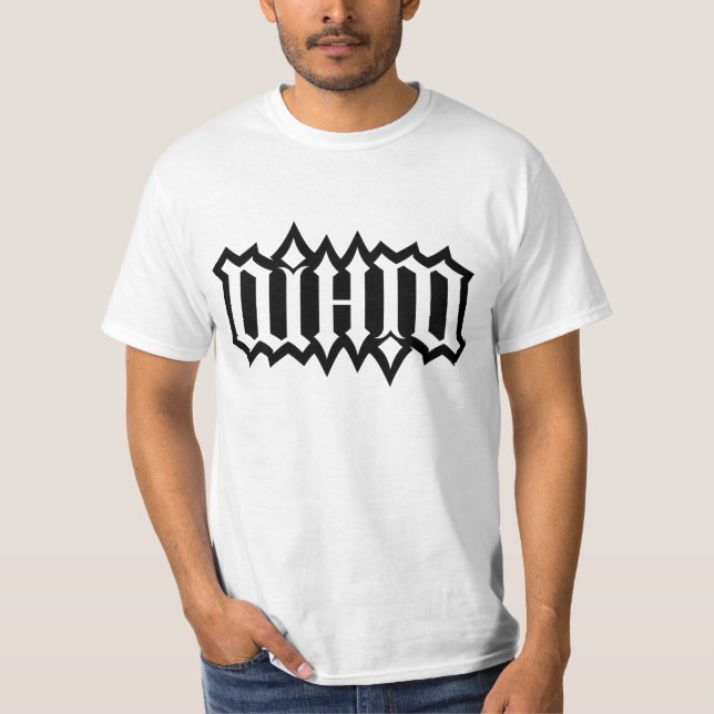 NIHM-logotypen beklär Cheapie T Shirt (Framsida)