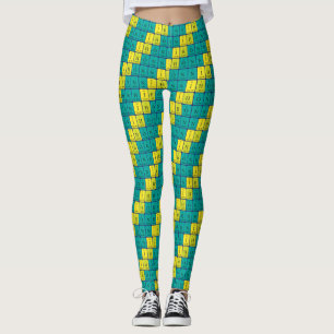 Nihon Periodiska bord patriotiska legeringar 11 Leggings