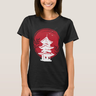 Nihon Temple Japan och Japan T Shirt