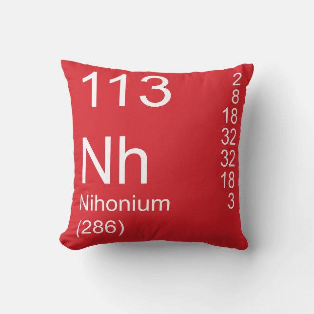 Nihonium Kudde (Framsida)