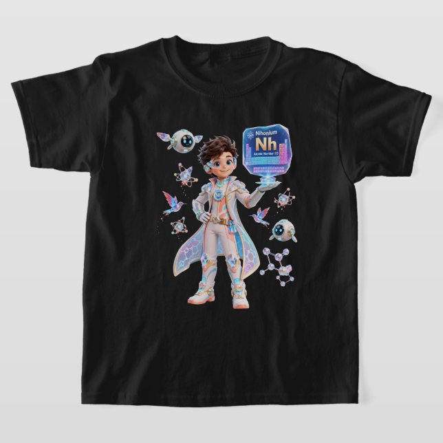 # Nihonium (Nh) – Atomär | ATOMIVRA™ Kollektion T Shirt (Laydown)