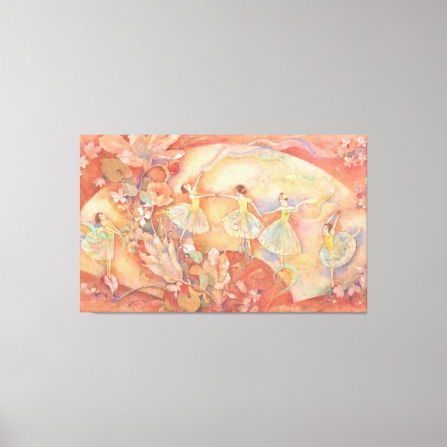 Nijino-Odori: A Rainbow Dance Canvastryck (Framsida)