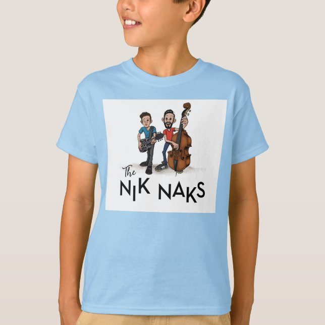 NIK NAKS Kids Baseball Kortärmade Shirt T Shirt (Framsida)
