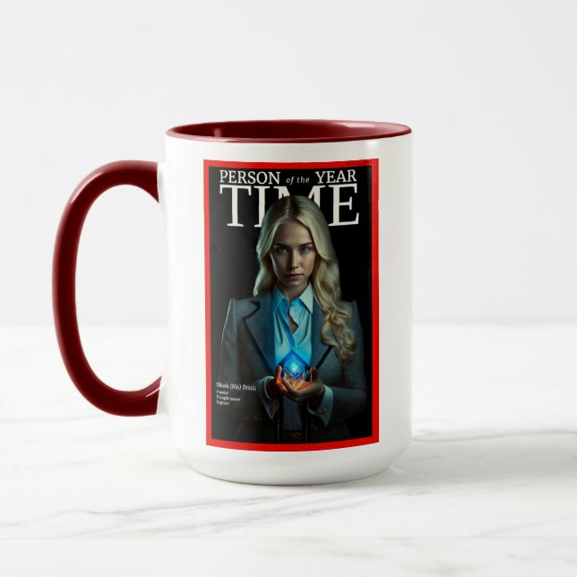 Nik Tesic Person of the Year, 2049 - Upside Down Mugg (Vänster)