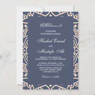 nikah muslim bröllopsinbjudan inbjudningar