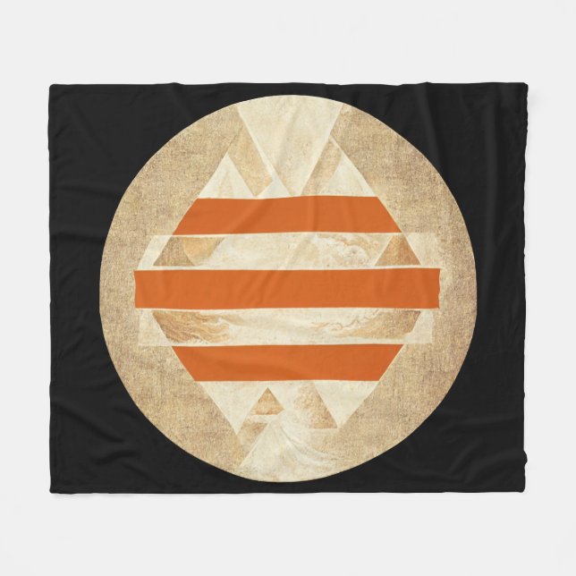 Nikias Logo Fleecefilt (Framsidan (Horisontell))