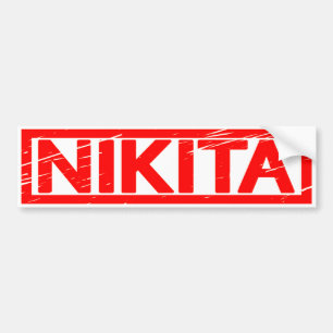 Nikita frimärke bildekal