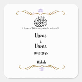 Nikkah föredrar klistermärken