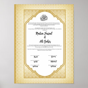 NIKKAH-KONTRAKT POSTER