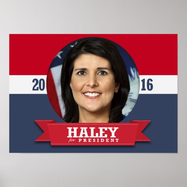 NIKKI HALEY 2016 POSTER (Framsidan)