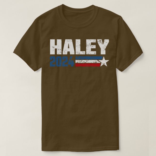 Nikki Haley 2024 1 T Shirt (Design framsida)