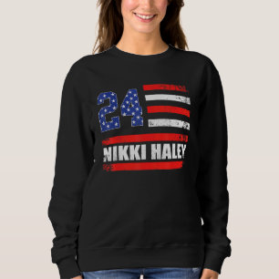 Nikki Haley 2024 American Flagga 1 T Shirt