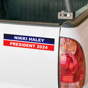 Nikki Haley 2024 Bildekal